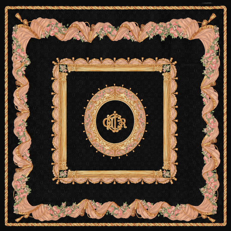 روسری ابریشم اشرافی